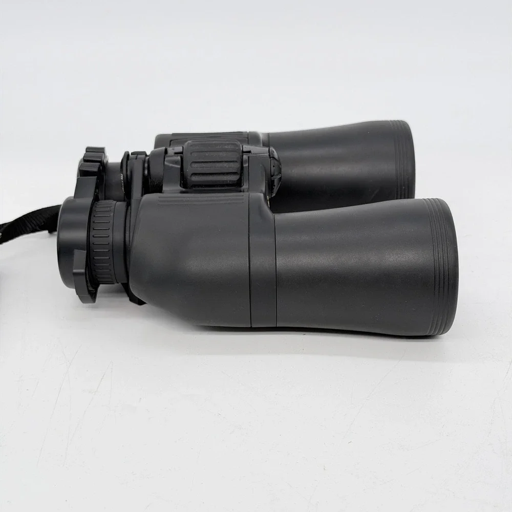 Nikon Action 10x50 6.5 Binoculars with Case and Strap Black Good Condition